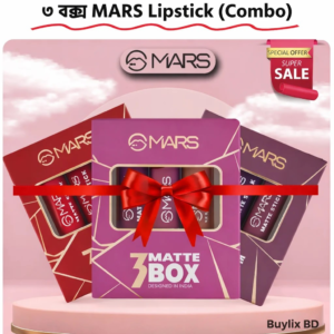 3 Box Mars Matte Lipsticks Combo (9 pcs)