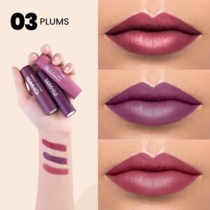 Mars Matte Lipsticks Set (03- Plums)
