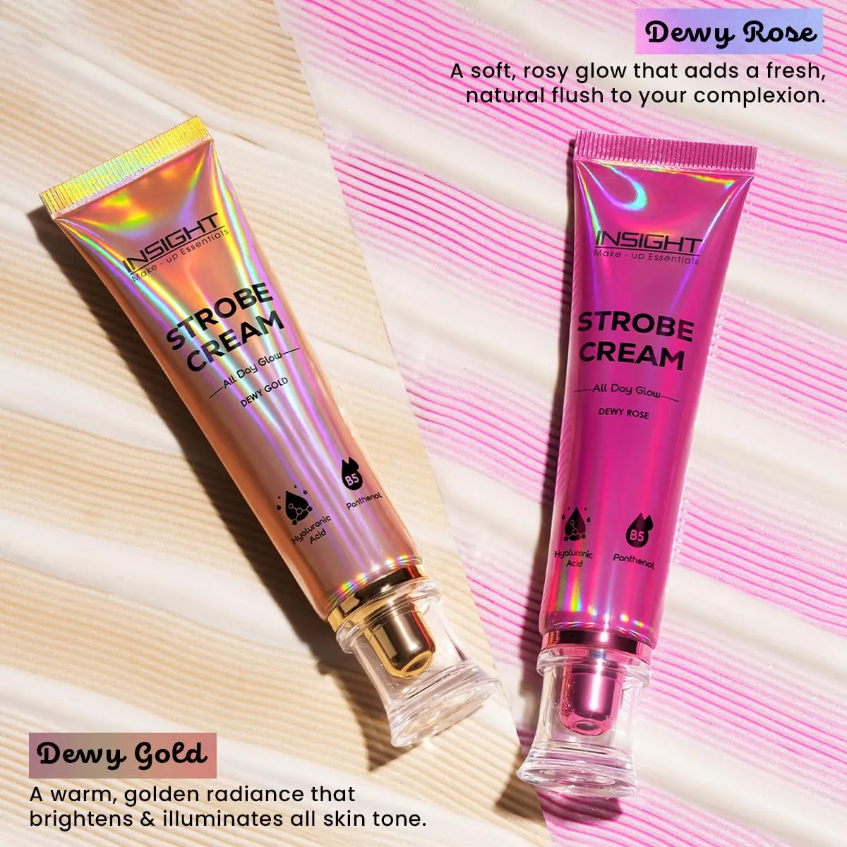 INSIGHT Strobe Cream – Dewy Rose | Pink Radiant Glow - Image 2