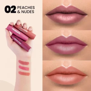 Mars Matte Lipsticks Set (02-Preachers nude)