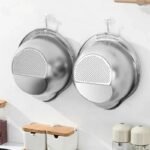 Stainless Steel Rice Washing Bowl - Image 4