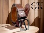 Leather Formal Belt For Men - Image 3