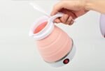 Mini Foldable Electric Kettle 0.6L – Portable Travel Silicone Kettle, Dual Voltage 110–220V | Compact & Fast Heating - Image 4