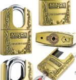 Mindy Top Security Padlock With Bullet Keys - Image 4