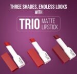 Hilary Rhoda Matte Trio Lipstick – (Mauve-lous Trio) - Image 2