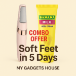 Ultimate Foot Care Combo (Rechargeable Callus Remover + Banana Milk Cream) - Image 2