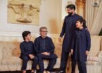 Sultan Father & Son Kabli Set – Deep Blue - Image 4