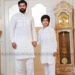 Sultan Father & Son Kabli Set – White