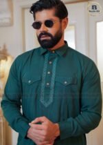 Sultan Father & Son Kabli Set – Green - Image 3