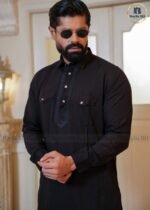 Sultan Father & Son Kabli Set – Black - Image 2