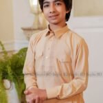 Kids Sultan Kabli Set – Biscuit