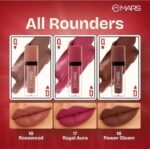 MARS Queen of Mattes Liquid Lipstick Set - All Rounder Edition (3 Pcs Box) - Image 3