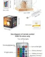 Crystal RGB Lamp 16 Colour (2 pcs Combo) - Image 3