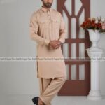 Traditional Men’s Kabli Set – Biscuit