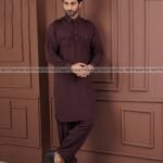 Traditional Men’s Kabli Set – Coffee