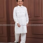 Traditional Kids Kabli Set – White