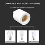 Smart AC220V Wireless remote Control Lamp Holder - Image 6