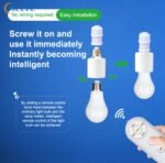 Smart AC220V Wireless remote Control Lamp Holder - Image 4