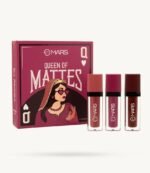 MARS Queen of Mattes Liquid Lipstick Set - All Rounder Edition (3 Pcs Box)